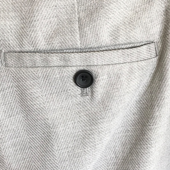 BANANA REPUBLIC Avery Ankle Trouser Pants Gray Belted Women’s Plus Size 14 NWT - Picture 7 of 16